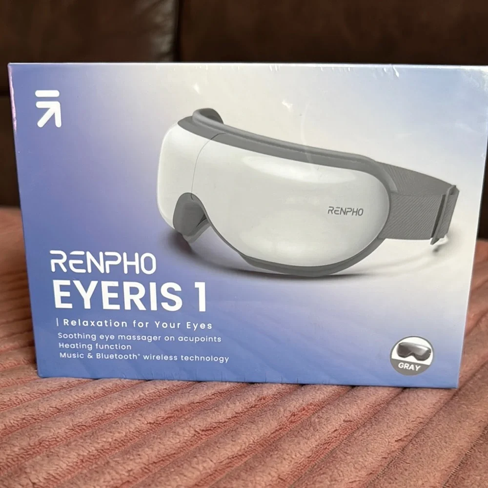 Gray Eye Massager Glasses with Ergonomic Design